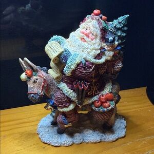 Possible Dreams Crinkle Claus “Running Down the List” 1996 #2064/5000